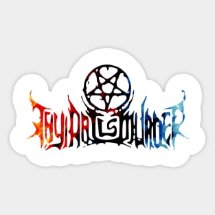 infant annihilator gradient Sticker